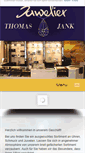 Mobile Screenshot of juwelier-jank.de